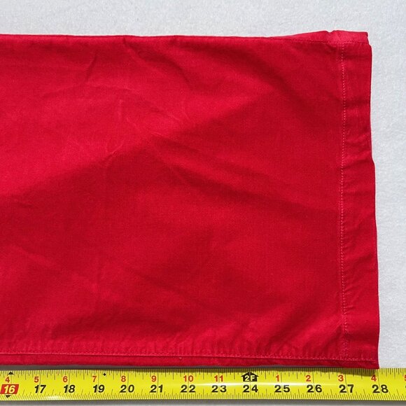 St. Johns Bay Women's Wide Leg Stretch Red Velvet Pants Sz 18P Comfort Waist NWT - Picture 8 of 10